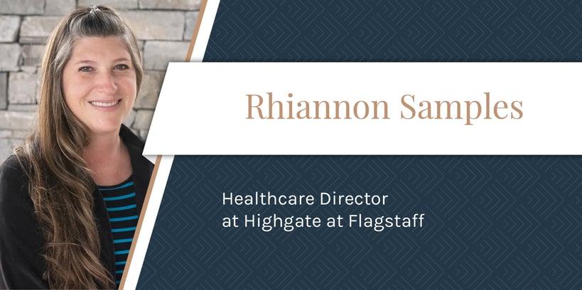 Highgate at Flagstaff Healthcare DIrector Rhiannon Samples